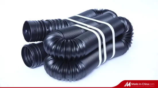 High Quality Flexible and Expandable Drain Pipe Perforated Version with Sock 65mm X 10′ Landscape Pipe